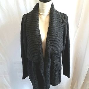 Merona Open Cardigan Sweater Gray Size XL